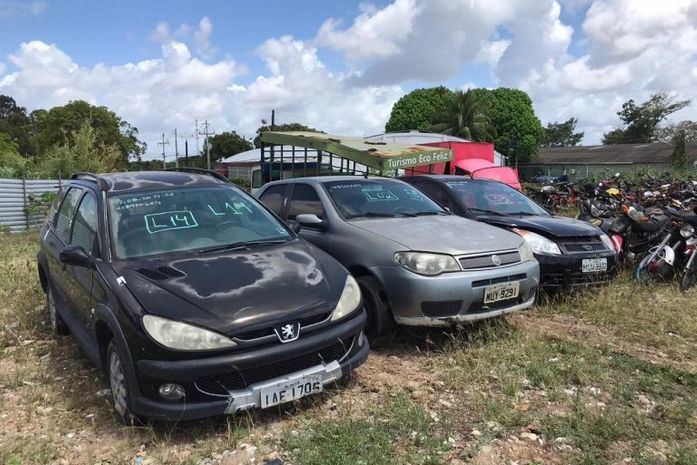 Leilão: veículos podem ser visitados presencialmente até o dia 17