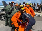 Colisão envolvendo dois carros deixa seis pessoas feridas no Pontal da Barra; duas presas às ferragens