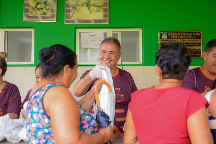 40 toneladas de alimentos chegam à mesa de milhares de famílias em São Miguel dos Campos na Semana Santa