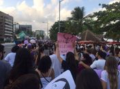 #EleNão: Milhares de manifestantes realizam ato contra Bolsonaro na Orla de Maceió