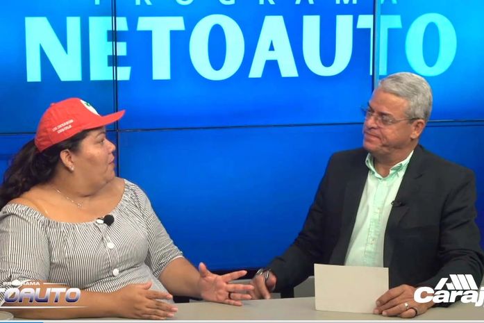 Programa Netoauto entrevista Débora Nunes,
coordenadora nacional do MST