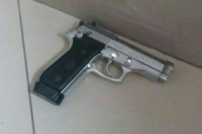 Pistola roubada