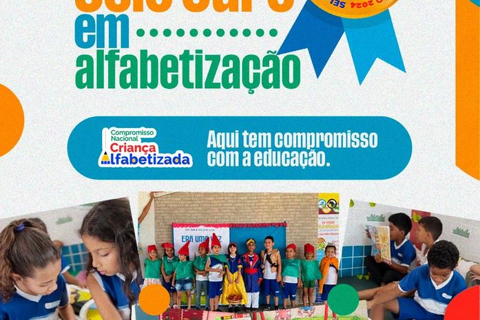 Educação de Delmiro Gouveia brilha: Município conquista Selo Ouro em Alfabetização