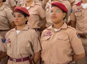 Estudantes do Colégio Tiradentes