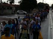 X Caminhada de Nossa Senhora dos Prazeres reúne centenas de participantes nesta terça