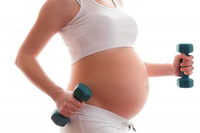 Gestante em exercício