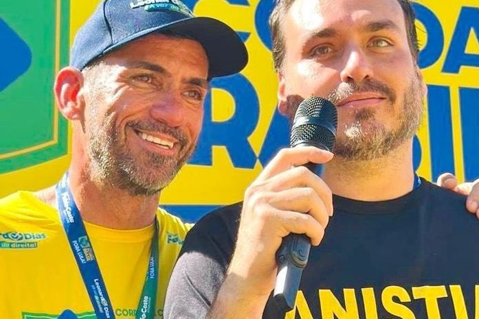 Em AL, Carlos Bolsonaro destaca importância da pré-candidatura de Leonardo Dias a deputado estadual
