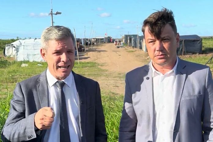 “Aqui tem lei”, diz Cabo Bebeto ao registrar BO contra líder de invasão de fazenda produtiva em Arapiraca; veja vídeo