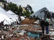 Defesa Civil confirma uma morte causada por tornado em Santa Catarina