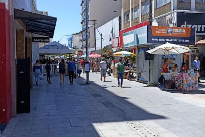 Rua do Livramento, no Centro de Maceió