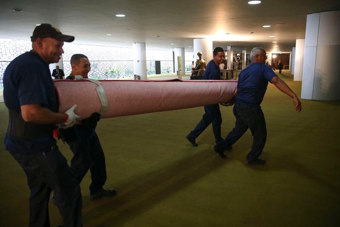 Preparativos para a posse movimentam o Congresso