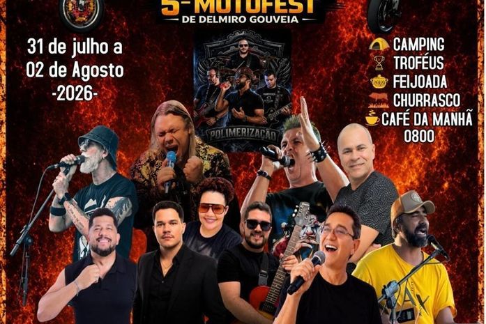 Delmiro Gouveia sedia o 5º Motofest a partir desta sexta-feira com vasta programação musical e estrutura para motociclistas