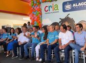 Mais uma creche CRIA foi inaugurada em São Miguel dos Campos nesta quarta, 10