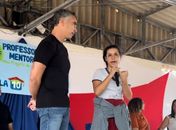 Na tentativa de ampliar sua rede de eleitores juvenis, Rafael Brito faz tour pelas escolas