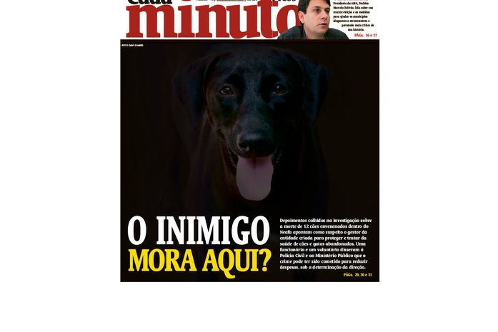 Capa da edição de nº 71 do CadaMinuto Press