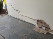 Rachadura em imóvel no Pinheiro