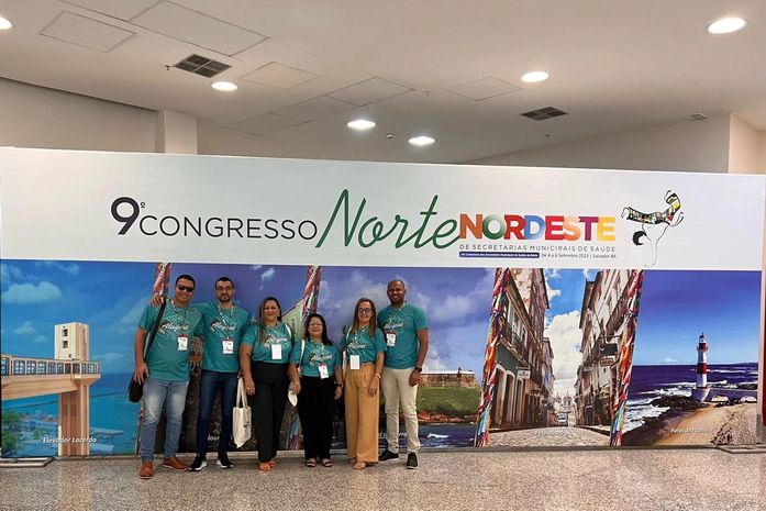 Maribondo marca presença no 9º Congresso Norte/Nordeste de Secretarias Municipais de Saúde