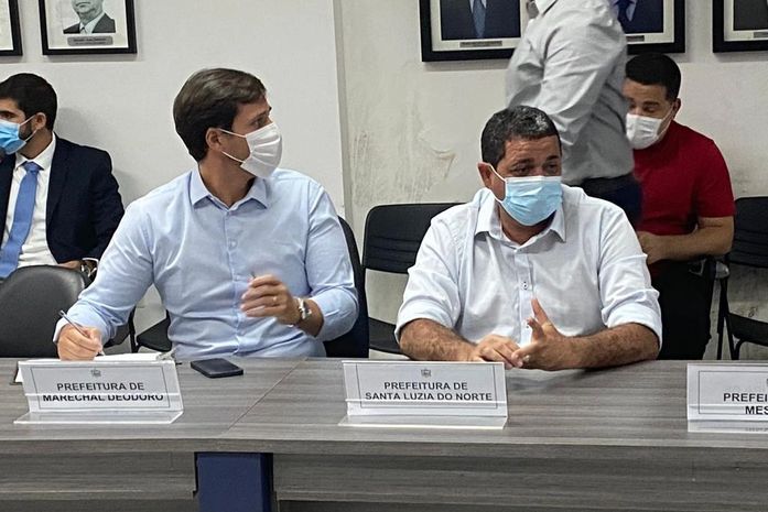 Márcio Lima foi voz ativa durante assembleia entre governo de AL e prefeitos nesta quinta na Seplag