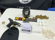 Polícia Militar anuncia apreensão de mais de 40 quilos de entorpecentes e 28 armas de fogo 