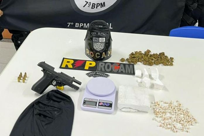 Polícia Militar anuncia apreensão de mais de 40 quilos de entorpecentes e 28 armas de fogo