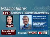 Acompanhe a live Panorama e perspectiva da pandemia
