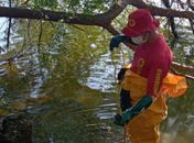 Corpo de pescador foi achado em lagoa
