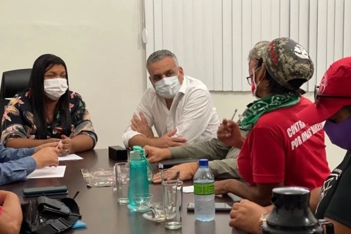 Secretário Alfredo Gaspar se colocou á disposição e aberto ao diálogo