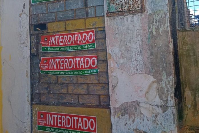 Avícola é interditada pela Vigilância Sanitária por funcionamento irregular, na Santa Lúcia