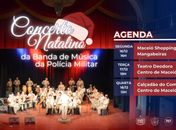 Banda da PM-AL promove Concertos de Natal