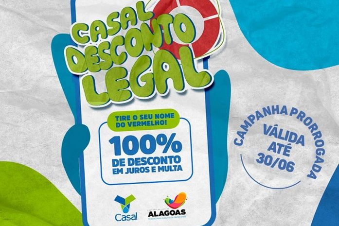 Campanha “Casal Desconto Legal” oferece 100% de desconto em juros e multas termina em 10 dias