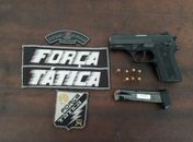 Homem é preso por disparar para o alto após discussão com esposa