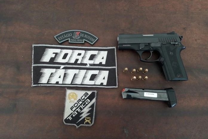 Homem é preso por disparar para o alto após discussão com esposa