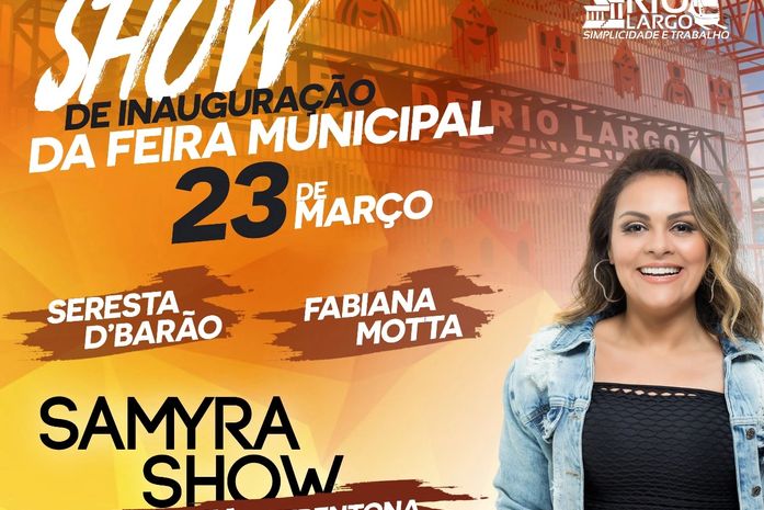 Prefeito de Rio Largo inaugura feira municipal nesta sexta-feira