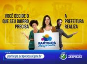 Bairro São Luiz vence votação aberta e receberá edição piloto do Participa Arapiraca