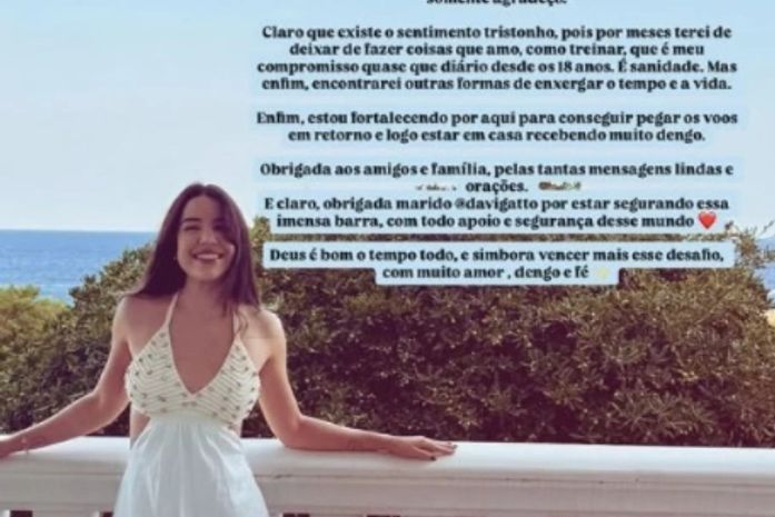 Secretária de Turismo sofre queda grave e fratura vértebra durante viagem em família