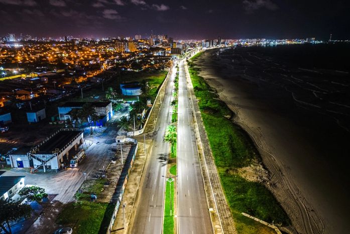 Avenida da Paz, na Zona Sul de Maceió