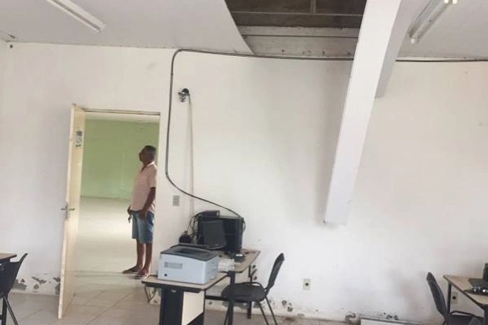 sala de informática desativada