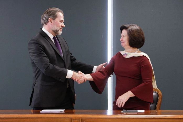 Dias Toffoli e Raquel Dodge.