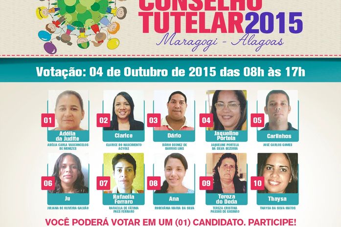 Eleição de conselheiros tutelares vai acontecer no dia 04 de outubro em Maragogi