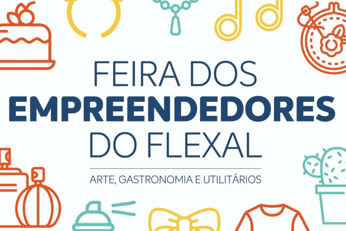 Feira dos Empreendedores do Flexal promove comércio, cultura e gastronomia