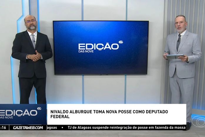 Dois jornalistas encaram o desafio de analisar os lances da política na TV Gazeta de Alagoas