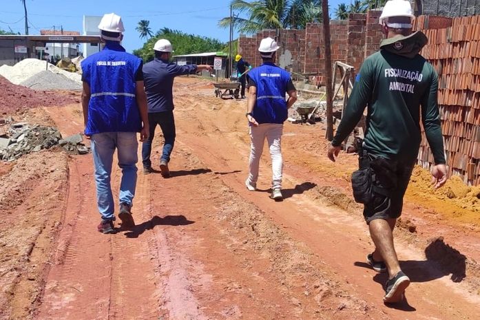 Prefeitura de Porto de Pedras intensifica fiscalização em obras no entorno do Rio Tatuamunha

