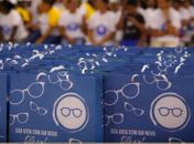 IGPS entrega 115 óculos a alunos do EJA de Campestre através do programa Sua vida com um novo Olhar