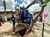 Infraestrutura retira mais de 400 toneladas de entulho do sistema de drenagem em outubro