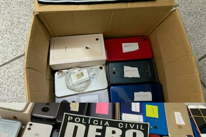 Polícia Civil entrega nesta quarta-feira mais de 100 celulares roubados em AL