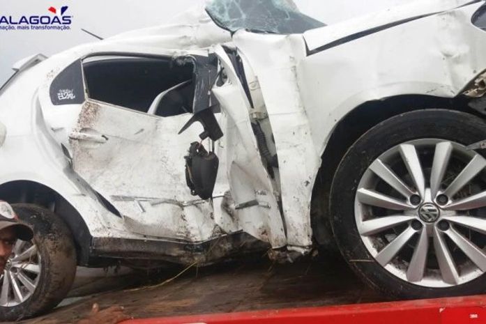 Motorista tem apenas leves escoriações após grave acidente; veja imagens