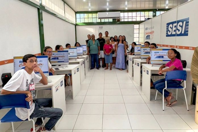 Prefeitura de Porto de Pedras dá início a curso gratuito de informática em parceria com o SESI