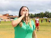 Primeira juíza de futebol de Sergipe, Georlize Teles quer espaço de decisão para mulheres em Aracaju