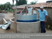 Agricultor usa tecnologia sustentável para produzir gás de cozinha e fertilizante natural