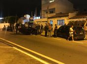 Delegado com suspeita de embriaguez provoca acidente na Pajuçara